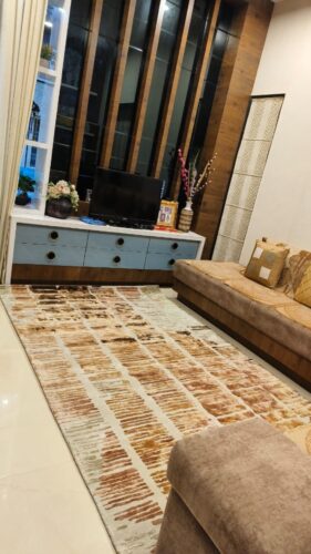 Bronze Blossom Natural Fiber Handmade Rug photo review